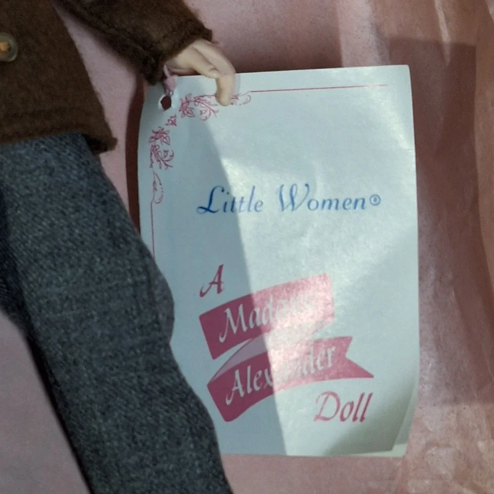 Madame Alexander Laurie Doll 1325 Little Women Vintage 1970s Storybook Brown Box